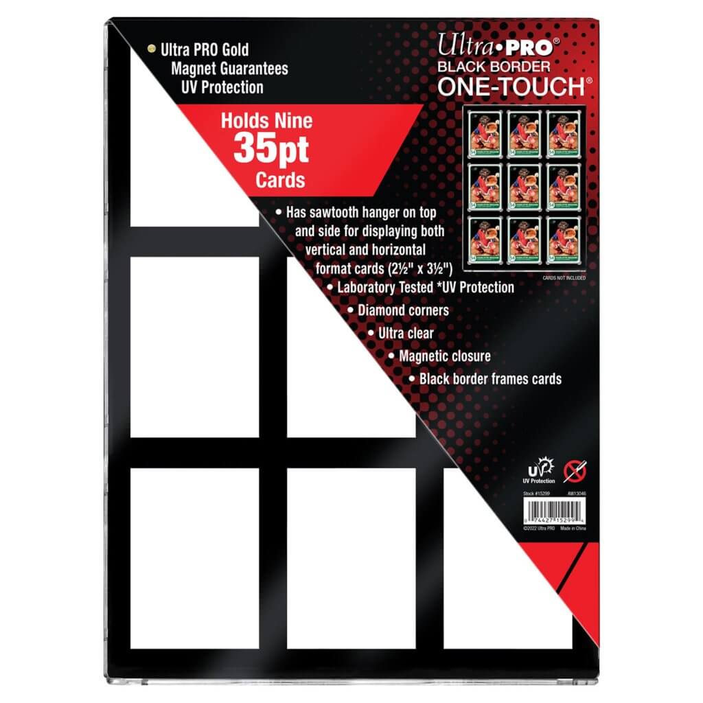 Ultra Pro 130pt One Touch Magnetic Card Holder – Rigid PVC Case