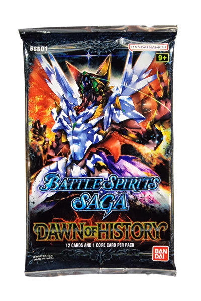 Battle Spirits Saga TCG Dawn of History BSS01 - Booster Pack The Traders Australia Battle Spirits Saga TCG Dawn of History BSS01 - Booster Pack The Traders Australia