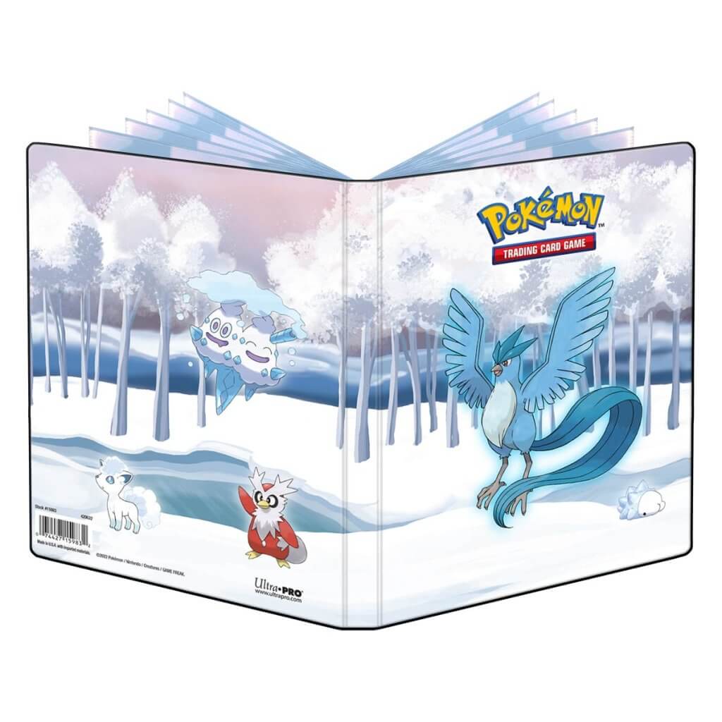 Ultra Pro 4pkt Portfolio Album Binder Pokemon Frosted Forest The