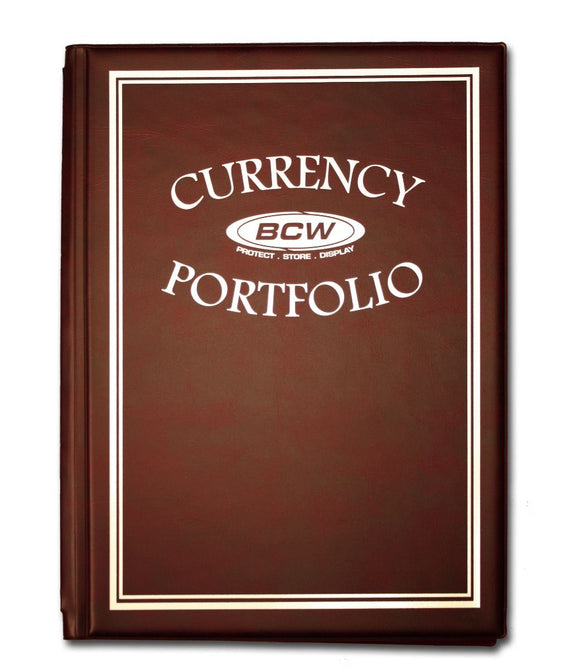 BCW Currency Portfolio - Burgundy