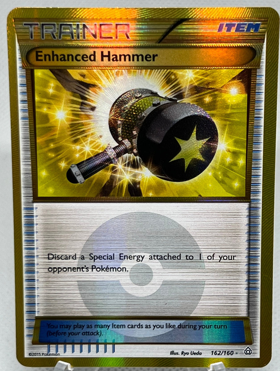 Enhanced Hammer Pokemon Primal Clash Secret Rare 162/160 The