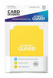 Ultimate Guard Trading Card Dividers Standard Size (10ct) - Yellow