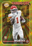 2024 Topps Chrome NFL Football cards - Blaster Box