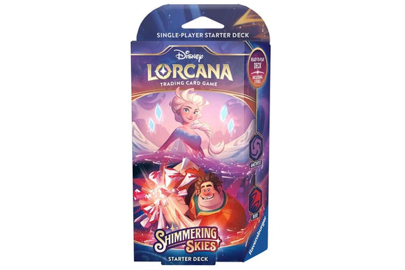Disney Lorcana TCG S5 Shimmering Skies Starter Deck - Amethyst & Ruby