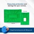 BCW Short Comic Book Plastic Storage Bin - Green