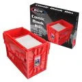 BCW Short Comic Book Plastic Storage Bin - Red