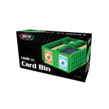 BCW Collectible Card Bin Plastic Storage Box (1,600 ct) - Green