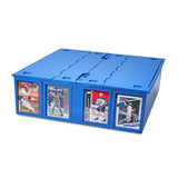 BCW Collectible Card Bin Plastic Storage Box (3,200 ct) - Blue