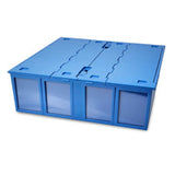 BCW Collectible Card Bin Plastic Storage Box (3,200 ct) - Blue