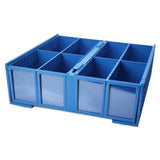 BCW Collectible Card Bin Plastic Storage Box (3,200 ct) - Blue