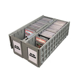BCW Graded Card Bin Plastic Storage Box - Grey