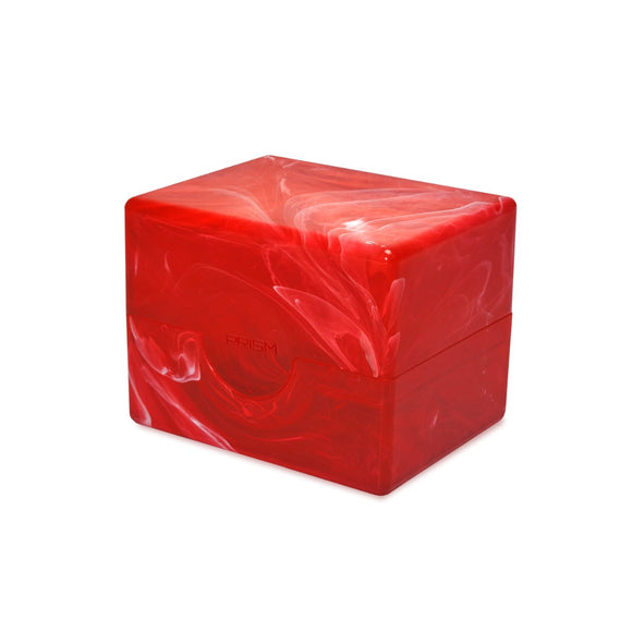 Spectrum Prism Deck Case - Carnelian Red 100ct