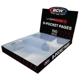 BCW LaserWeld 9-Pocket Pages (100ct)