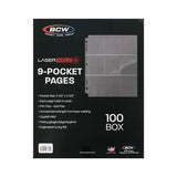BCW LaserWeld 9-Pocket Pages (100ct)