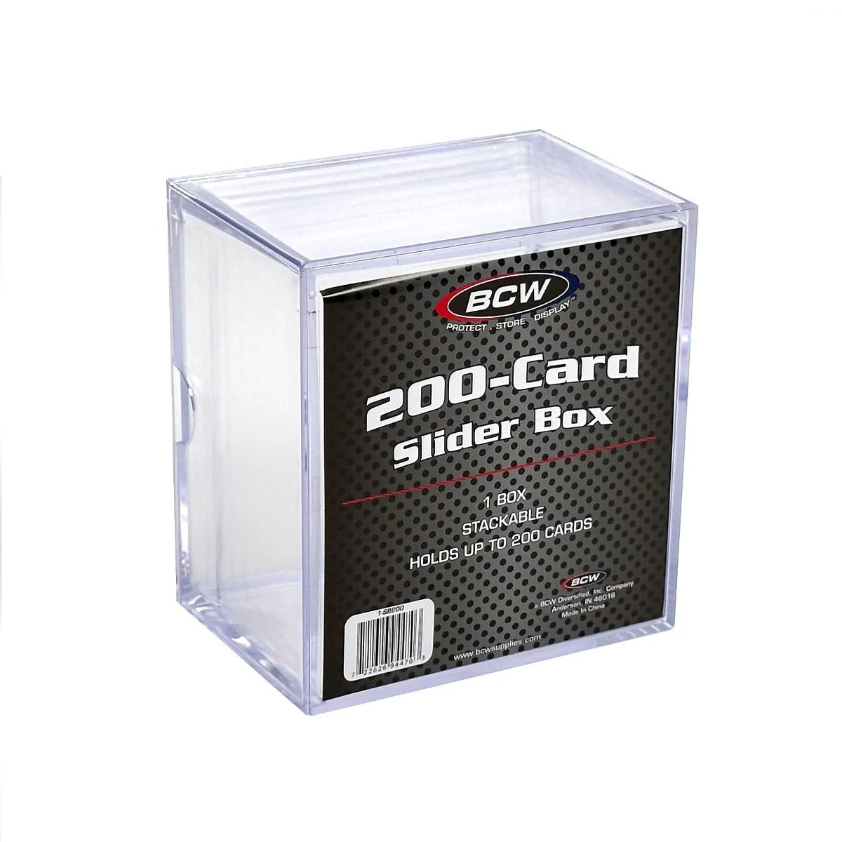 BCW 2-Piece Sliding Plastic Trading Card Case 200ct – The Traders Australia