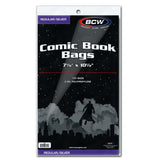 BCW Silver/Regular Comic Bags (100ct)