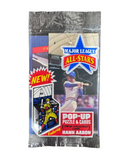 1986 Donruss All-Star Pop-Up and Puzzle MLB Baseball cards - Retail Wax Pack
