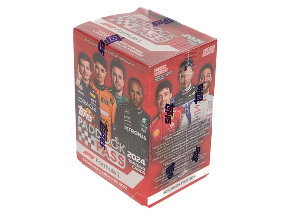 2024 Topps Paddock Pass Formula One (F1) Racing Trading Cards - Blaster Box