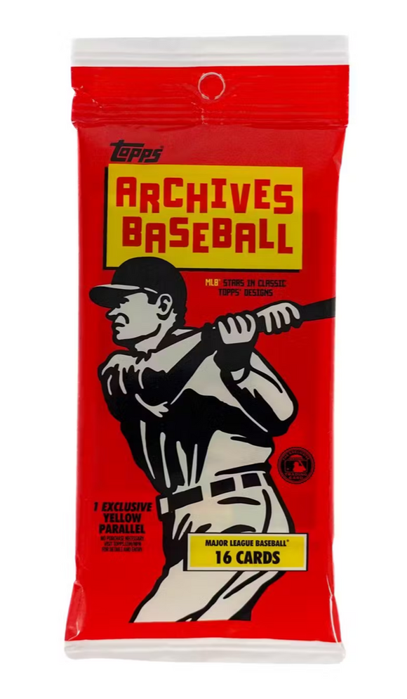 2024 Topps Archives MLB Baseball - Cello/Fat/Value Pack
