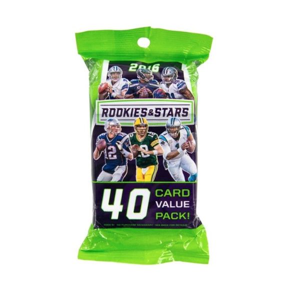 2016 Panini Rookies & Stars NFL Football - Cello/Fat/Value Pack