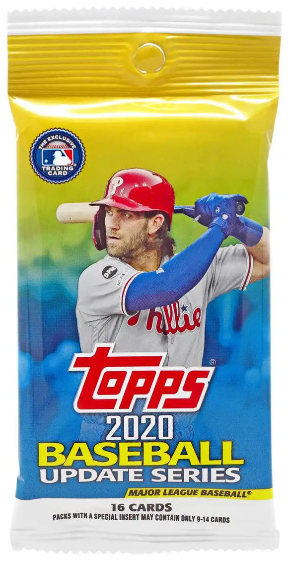 2020 Topps Update Series MLB Baseball cards - Retail Pack