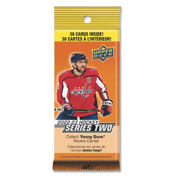 2022-23 Upper Deck Series 2 NHL Hockey - Cello/Fat/Value Pack
