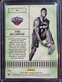 Zion Williamson RC - 2019-20 Panini Contenders Lottery Ticket #1