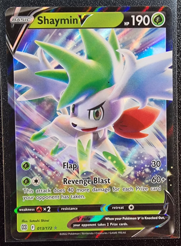 Shaymin V - Pokemon Brilliant Stars Ultra Rare Holo Foil #013/172