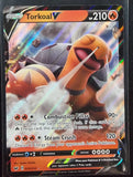 Torkoal V - Pokemon Sword & Shield Holo Foil Ultra Rare #024/202