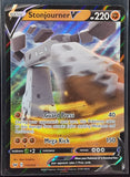Stonjourner V - Pokemon Sword & Shield Holo Foil Ultra Rare #115/202
