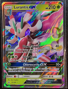 Lurantis GX - Pokemon Sun & Moon Holo Foil Ultra Rare #15/149
