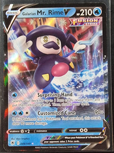 Galarian Mr. Rime V - Pokemon Astral Radiance Holo Foil Ultra Rare #049/189