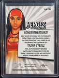 Tasha Steelz - 2023 Leaf Heroes of Wrestling White Autograph #BA-TS1