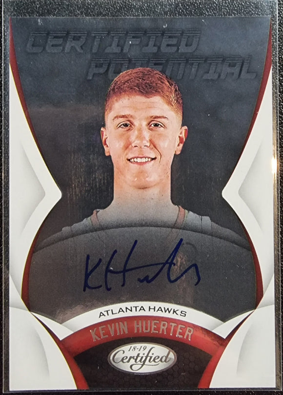 Kevin Huerter RC - 2018-19 Panini Certified Rookie Certified Potential Auto - CP-KH