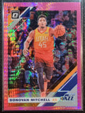 Donovan Mitchell  - 2019-20 Panini Donruss Optic PINK HYPER PRIZM #59