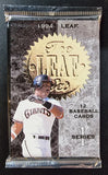 1994 Leaf Series 1 MLB Baseball - Hobby Pack