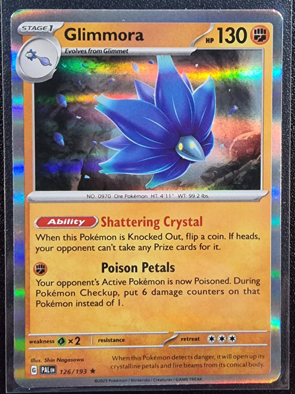 Glimmora - Pokemon Paldea Evolved Holo Foil Rare #126/193