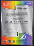 Alex Barre-Boulet - 2021-22 Upper Deck Allure NHL Hockey Full Rainbow Auto #R-44