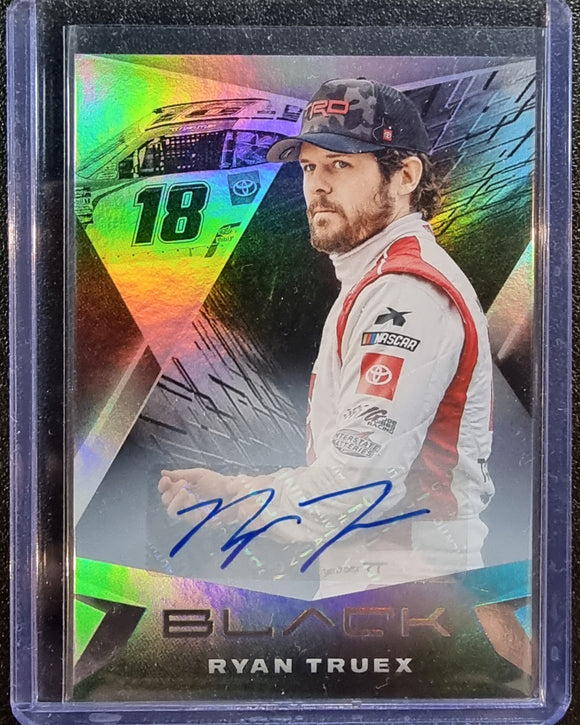 Ryan Truex - 2022 Panini Chronicles Black Racing NASCAR Autograph #3