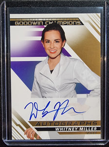 Whitney Miller - 2022 Upper Deck Goodwin Champions Autographs (Chef) #A-WM