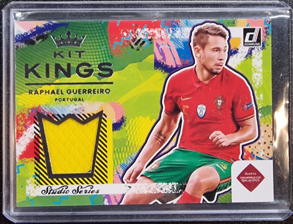 Raphael Guerreiro - 2021-22 Panini Donruss FIFA Soccer Kit Kings relic #KK-RG