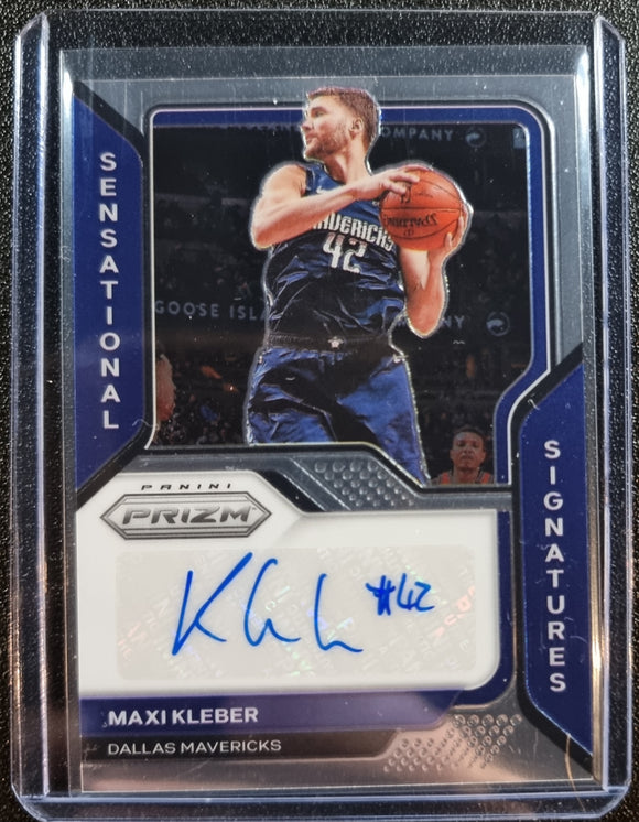 Maxi Kleber - 2020-21 Panini Prizm NBA Sensational Signatures Auto #SS-MAX