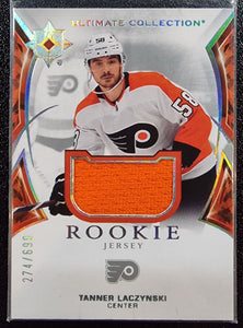 Tanner Laczynski RC - 2021-22 Upper Deck Ultimate Collection Hockey Rookie Jersey
