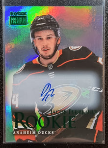 Jacob Perreault RC - 2022-23 Upper Deck Skybox Premium Signature Rookie Emerald