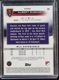 Albert Rusnak - 2021 Topps Chrome MLS Soccer Autograph Refractor #92