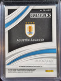 Agustin Alvarez RC #/99 - 2022-23 Panini Immaculate Soccer Numbers Auto #IN-AAZ