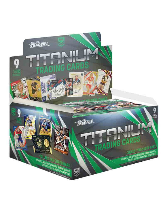 2024 TLA Traders Titanium NRL Rugby League cards - Retail Box (36ct)