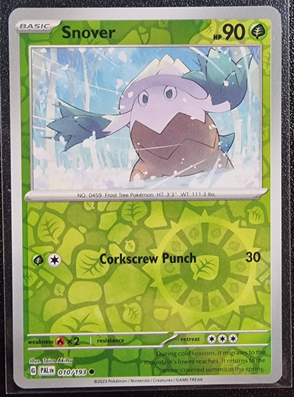Snover - Pokemon Paldea Evolved Reverse Holo Foil Common #010/193