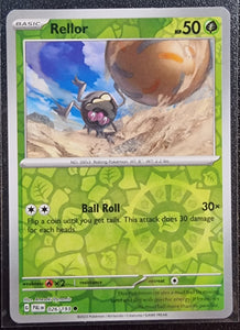Rellor - Pokemon Paldea Evolved Reverse Holo Foil Common #026/193