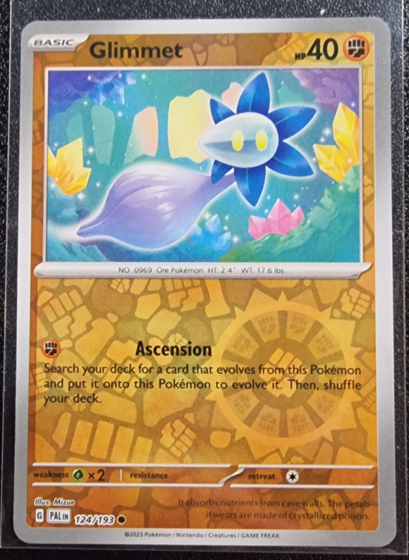 Glimmet - Pokemon Paldea Evolved Reverse Holo Foil Common #124/193